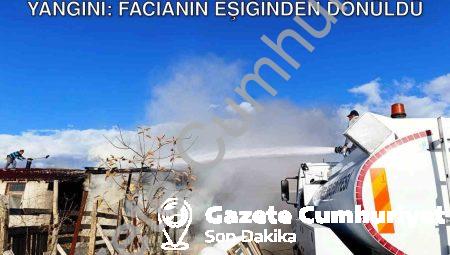 Kütahya Seyitömer’de Korkutan Ahır Yangını: Facianın Eşiğinden Dönüldü