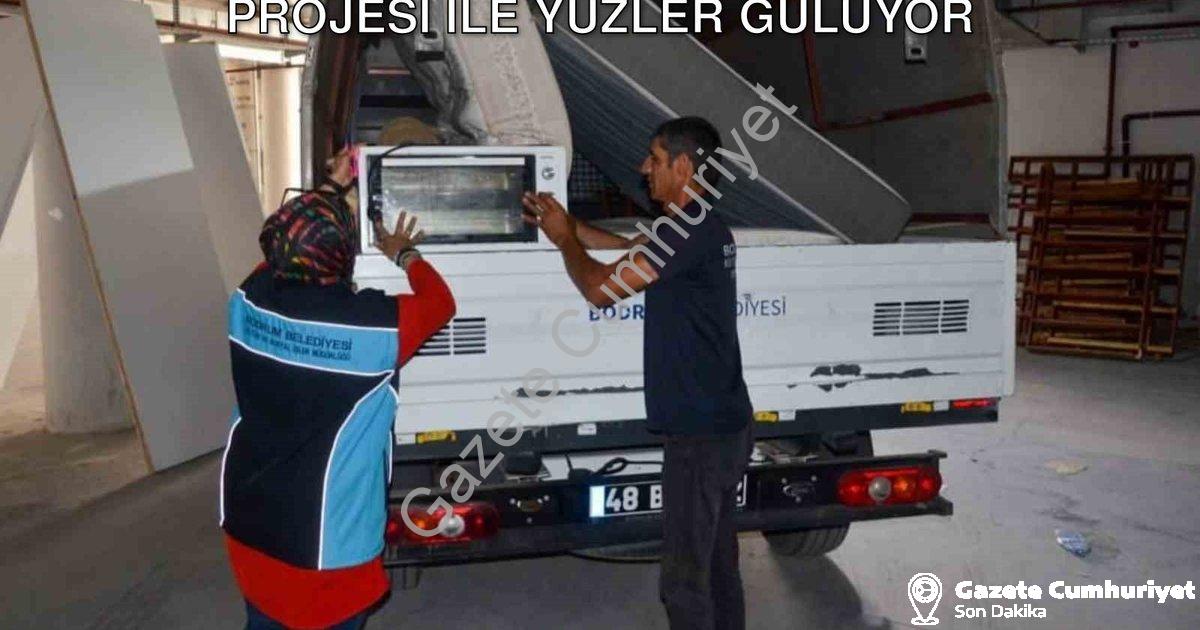 "Bodrum'da Dayanışma Rüzgarı: Atma Paylaş Projesi ile Yüzler Gülüyor" başlıklı haber için fotorealis