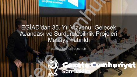 EGİAD’dan 35. Yıl Vizyonu: Gelecek AJandası ve Sürdürülebilirlik Projeleri Masaya Yatırıldı