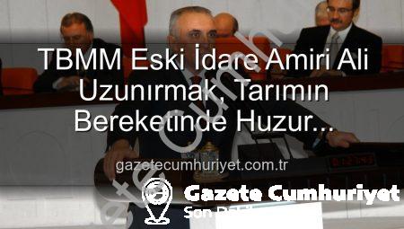 TBMM Eski İdare Amiri Ali Uzunırmak, Tarımın Bereketinde Huzur Buluyor: İncir Bahçelerinde Yeni Bir Hayat